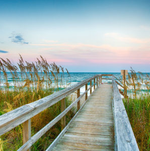 beach walk